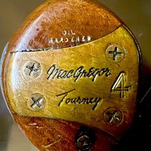 Vintage 1950 MacGregor Tourney Toney Penna 403PT 4-Wood Oil Hardened